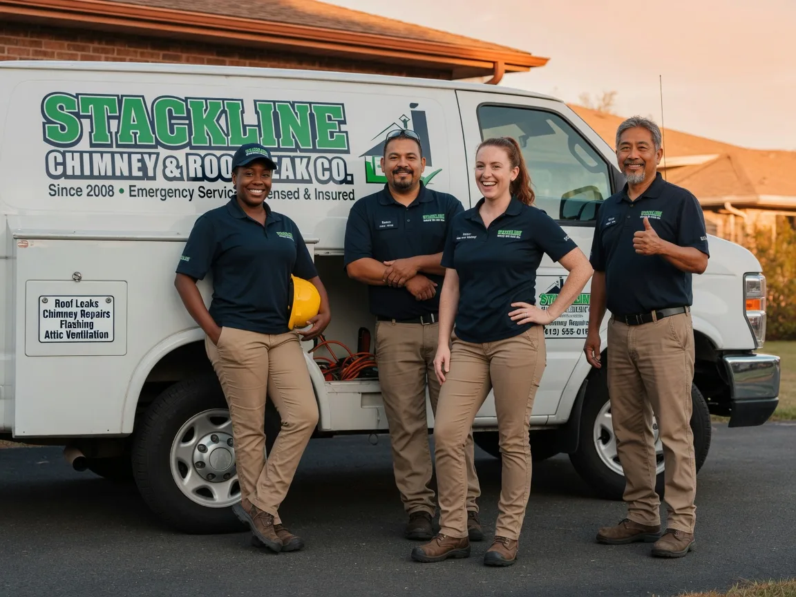 Chimney flashing repair company in Branchville, NJ